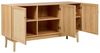 Sideboard mit 3 Türen NIVO 70 cm Heller Holzfarbton Bild 4
