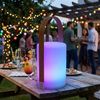 Spetebo LED Tischleuchte LED Laterne LOUNGE - Tischlampe mit 2 Funktionen, Farbwechsel, LED, warmweiß, Farbwechsel, 3 Funktionen Bild 5