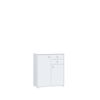 Kommode >TEMPRA2< 2 Türen, 2 Schübe, in Weiss - 73,7x85,5x34,8cm (BxHxT) Bild 4