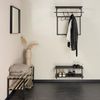 Spinder Design RIZZOLI BLACK EDITION Wandgarderobe - Schwarz Bild 5