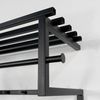 Spinder Design RIZZOLI BLACK EDITION Wandgarderobe - Schwarz Bild 4