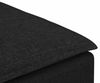 vidaXL Modulares Sofa-Fußhocker-Modul Schwarz 100 x 100 x 48 cm 4104479 Bild 5
