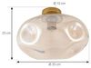 Lindby Deckenleuchten Lelia, Metall, Creme IP20, 1 x 15 W LED Bild 5