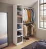 VCM Kleiderschrank Dacho III 916975 Weiß B. 40 x H. 194 x T. 40 cm Bild 4