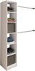 VCM Kleiderschrank Dacho III 916975 Weiß B. 40 x H. 194 x T. 40 cm Bild 2