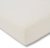 ESTELLA Mako Jersey Spannbettlaken 100x220 cm in Elfenbein Bild 3