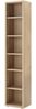 Regal Design-Office / Disegno, Holzwerkstoff, Holzfarben, 44 x 215 x 35 cm Bild 4