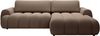 Vente-unique - FRIDORA Sofa Stoff Schokoladenbraun - B 168 cm x H 81 cm x L 272 cm Bild 3