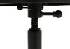 PROREGAL® Barhocker 2x Barhocker mit Lehne Sitzhöhe 51-73cm Kunstleder Metall Schwarz Bild 4
