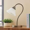 Lindby Tischleuchte Mialina, Glas Bronze IP20, 1 x 60 W Bild 3