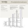 tectake Bücherregal Talisa, Einzelstück, praktisches Würfeldesign Bild 3