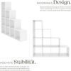 tectake Bücherregal Talisa, Einzelstück, praktisches Würfeldesign Bild 5