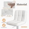DUMOS Esszimmerstuhl Stühle Esszimmer küchenstühle Kratzfester Boden Esszimmerstuhl(Beige) (2-teiliges Set), Kann 113 kg tragen Bild 3