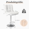 DUMOS Esszimmerstuhl Stühle Esszimmer küchenstühle Kratzfester Boden Esszimmerstuhl(Beige) (2-teiliges Set), Kann 113 kg tragen Bild 2