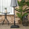 Outsunny Schirmhalter 12 kg Sonnenschirmständer für Ø32/38/48 mm Stangen, für Stöcke bis Ø 48 mm, Schirmständer, 1 tlg, Schirmfuß Bild 5