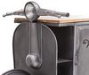 Waschtisch Unikat Design Doppelwaschtisch Metall mit Holz massiv Industrial Look ohne Waschbecken Recycling Upcycling Badmöbel Badschrank rustikal Bild 5