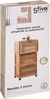 Schrank auf Rädern, praktische und mobile Kommode, die in jedem Raum verwendet werden kann Bild 4