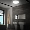 B.K.Licht LED Deckenleuchte LED Panel Bewegungsmelder IP44 weiß - BKL1603, LED fest integriert, 2700K - Extra-Warmweiß, LED Badlampe 24 x 3 cm Weiß 16W Badleuchte Decke Badezimmer Küche Bild 2