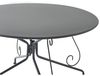 Vente-unique - GUERMANTES Garden dining set Metall Grau - B 120 cm x H 74 cm x L 120 cm Bild 4