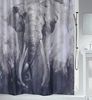 spirella Duschvorhang ELEPHANT Breite 180 cm, Anti-Schimmel Textil-Duschvorhang, Polyester, 180x200 cm, waschbar Bild 2