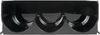 mDesign Weinregal Weinhalter Flaschenregal 4er Set stapelbar Kunststoff Schwarz Bild 4