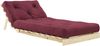 Karup Design Roots Futonsessel Gestell Natur Matratze Bordeaux Bild 3