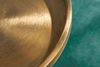 riess-ambiente Beistelltisch TRAYFUL 60cm antik gold / weiß (Einzelartikel, 1-St), Wohnzimmer · Marmor · Metall · rund · Handarbeit · Modern Design Bild 5