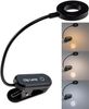 LED Akku-Leseleuchte / Klemmleuchte 18cm Schwanenhals, dimmbar, 25lm Bild 1