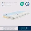 Essence Sleep Kaltschaummatratze - 90 x 200 x 18 cm, 7- Zonen Schaum Matratze mit 1 Kissen, H3 für alle Schlaftypen, Rollmatratze - Atmungsaktiv Bequem und Langlebig, Memory Foam, Öko-Tex Zertifiziert Bild 4