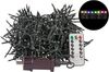 Idena 31109 - LED Lichterkette mit 800 LEDs in Bunt, für Außen & Innen, NewTec mit 8 Stunden Timer Funktion & Dimmer, inkl. Netzteil, ca. 17,8 m lang, Wohnzimmer, Partys, Weihnachten, Hochzeit Bild 3