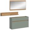 Garderoben-Set >Drive< in Salbei - 192x140x32cm (BxHxT) Bild 3