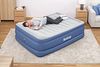 TriTech™ Doppelluftbett mit integrierter Elektropumpe, Blau/Grau, 203 x 152 x 61 cm Bild 2