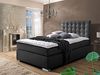 Möbel-Eins ISABELL Boxspringbett schwarz 160x200 cm, Härtegrad 4 Bild 4