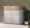 Kommode Rimini Sideboard 90x40x86cm grifflos Farbe: grau Bild 2