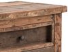 TV-Bank Sumatra rustikal aus recyceltem Altholz 122x46x40 cm mit Türen und Schubkästen – nachhaltiges Lowboard für Wohnzimmer Bild 4