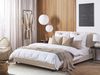 Wasserbett ALBI 160 x 200 cm Stoff Beige Bild 2