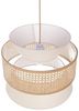 Hängeleuchte LUYANO Rattan Beige Bild 4