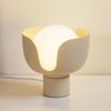 Lindby Tischleuchte Fiora, Metall, Creme IP20, 1 x 15 W LED Bild 2