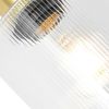 Qazqa LED Aufbaustrahler Laura, ohne Leuchtmittel, Warmweiß, QAZQA Aufbau­spot, e27, gold, Glas, Art Deco Bild 5