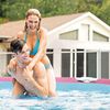 INTEX Metallrahmen Aufstellpool Rosa 244 x 76 cm PVC und Stahl 42035610 Bild 5