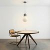 Pendelleuchte BILLA 20488: Modernes Design für minimalistische Räume – Ø25cm, E27, Mattweißes Glas Bild 5
