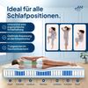 Orthopädische 7-Zonen Taschenfederkernmatratze 130x200 cm - H2 Matratze - Made in Germany Bild 3