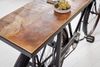 riess-ambiente Konsolentisch BICYCLE 195cm natur / schwarz (Einzelartikel, 1-St), Esszimmer · Massivholz · Metall · Fahrrad-Gestell · Upcycling Bild 5