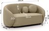 S-Style Möbel 2-Sitzer Roundi Bouclé, Luxus & Moderne Kollektion Bild 3
