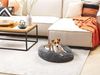 Tierbett KULU Webpelz Dunkelgrau Bild 2