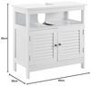 Badezimmerschrank Waterford 60x60x30 cm Weiß en. casa Bild 3