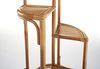 Kobolo Regal Blumenregal Pflanzenständer aus Rattan - natur - für 4 Töpfe, Einzelstück 4-tlg. Bild 5