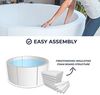 NetSpa Vita Whirlpool halbstarr rund für 4 Personen Ø 156 x 73 cm Outdoor Whirlpool Bild 5