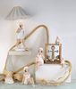 GILDE Tischleuchte GILDE Lampe Becky - weiß - H. 60cm x D. 38,5cm Bild 4