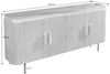 riess-ambiente Sideboard VENEZIANO 160cm messing/grün - Marmorplatte, Mango, Massivholz, Metall (Einzelartikel, 1 St), Kommode im Retro-Design - ideal für Wohnzimmer, Flur oder Lounge Bild 3